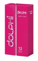 Презервативи Dolphi Lux Desire warm & cool подвійна дія для нього і для неї, 12 штук