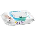 Салфетки влажные Dolphin детские, с клапаном, 72 шт