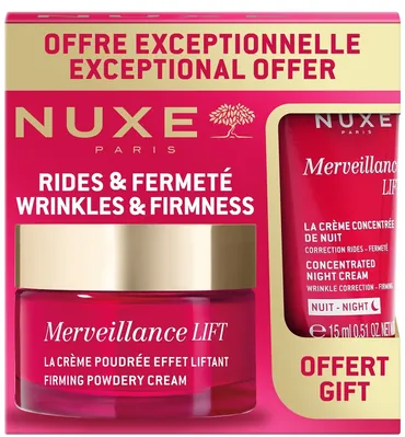 Набір Nuxe Merveillance Lift (крем для обличчя 50 мл + крем для обличчя нічний 15 мл)
