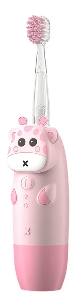 Зубна щітка звукова Nordics Expert CA910 Giraffe дитяча рожева