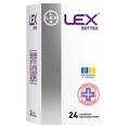 Презервативи Lex Dotted з крапками, 24 штуки