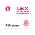 Презервативы Lex Ultra thin ультра тонкие, 48 штук