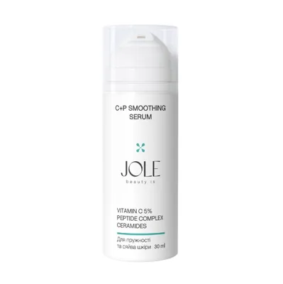 Сироватка для обличчя Jole С+P Anti-Wrinkle Serum з пептидами, вітаміном С та ніацинамідом, 30 мл