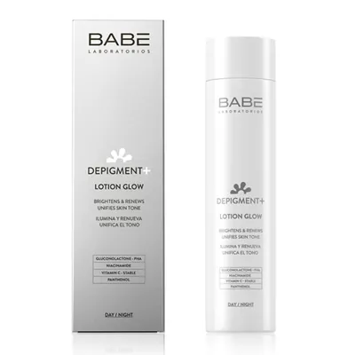 Лосьйон-тонік Babe Laboratorios Depigment+ Lotion Glow для рівного тону та сяяння шкіри обличчя, 150 мл