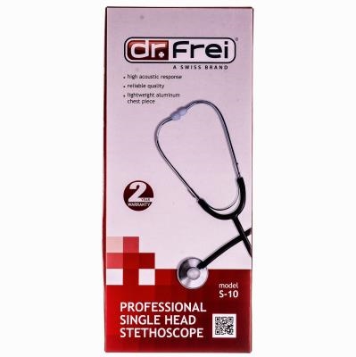 Стетоскоп Dr. Frei S-10 профессиональный с односторонней головкой