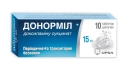 Донормил таблетки шип. по 15 мг №10 в тубах