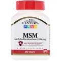 Метилсульфонілметан МСМ 21st Century MSM 1000 мг, 90 таблеток