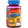 Мультивітаміни для дітей 21st Century Zoo Friends Multi Gummies plus Extra C, 60 жувальних таблеток
