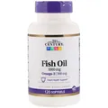 Риб'ячий жир 21st Century Fish Oil Omega 3 1000 мг, 120 желатинових капсул