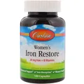 Залізо для жінок Carlson Labs Women's Iron Restore, 180 капсул