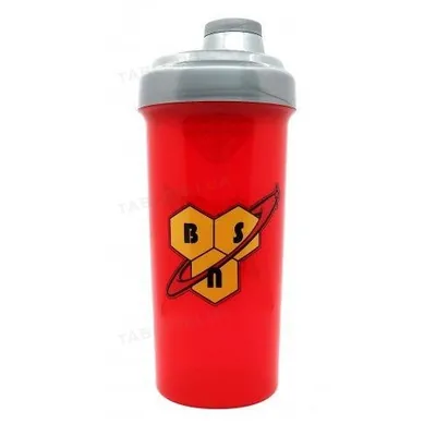 Шейкер BSN Shaker bottle Червоний з сірим, 750 мл
