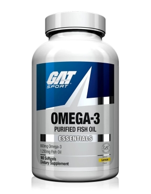 Омега-3 GAT 1250 cocentrate Lemon, 90 капсул