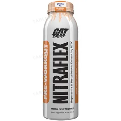 Передтренувальний комплекс GAT sport Nitraflex RTD апельсин, 295 мл