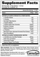 Предтренировочный комплекс GAT sport Nitraflex Burn Розовый лимонад, 318 г