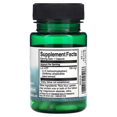 5-HTP Swanson 100 мг капсули №60