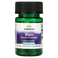 Железа фумарат Swanson Ferrous Fumarate капсулы по 18 мг №60