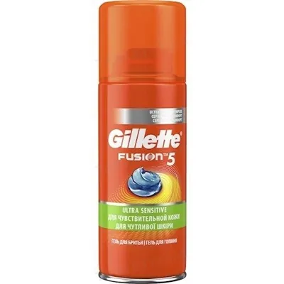 Гель для гоління Gillette Fusion 5 Ultra Sensitive, 75 мл