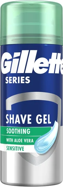 Гель для гоління Gillette Series Sensitive для чутливої шкіри, 75 мл