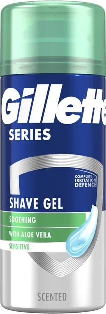 Гель для гоління Gillette Series Sensitive для чутливої шкіри, 75 мл