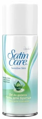 Гель для гоління Satin Care Sensitive для чутливої шкіри, 75 мл
