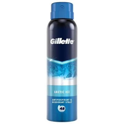 Дезодорант-антиперспірант спрей Gillette Arctic Ice 48h, 150 мл