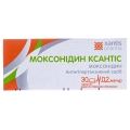 Моксонидин Ксантис таблетки, п/плен. обол. по 0.2 мг №30 (10х3)