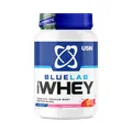 Протеїн сироватковий змішаний USN Blue Lab 100% Whey полуниця, 908 г