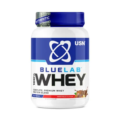 Протеїн сироватковий змішаний USN Blue Lab 100% Whey вейтела, 908 г