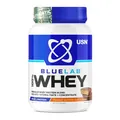 Протеїн сироватковий змішаний USN Blue Lab 100% Whey арахісова олія, 908 г