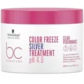 Маска Schwarzkopf Professional BC Bonacure Freeze Silver для нейтралізації небажаної жовтизни волосся, 500 мл