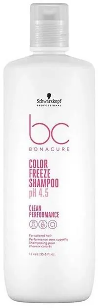 Шампунь Schwarzkopf Professional BC Bonacure Color Freeze для фарбованого волосся, 1000 мл
