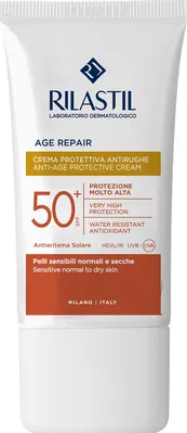 Крем для обличчя сонцезахисний Rilastil SPF50+ антивіковий, 40 мл