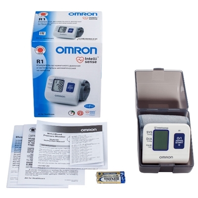 Тонометр Omron R1 (HEM 6114-RU) автоматичний на зап'ястя