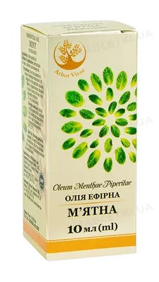 Олія ефірна Arbor Vitae м'яти, 10 мл