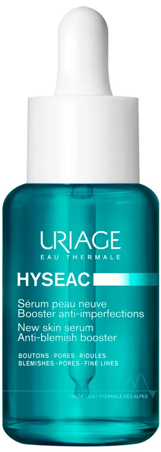 Сироватка-бустер для обличчя Uriage Hyseac проти недоліків шкіри, 30 мл
