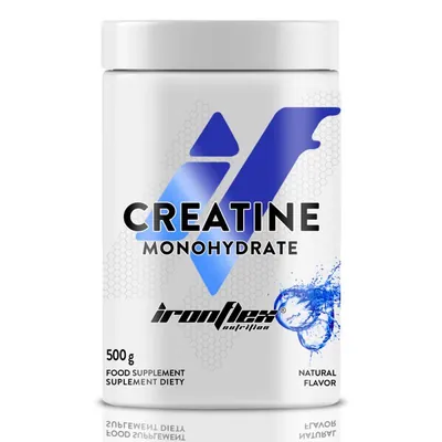 Креатин Ironflex Nutrition Creatine Monohydrate натуральний смак, банка 500 г