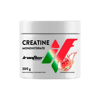Креатин Ironflex Nutrition Creatine Monohydrate кавун, банка 300 г