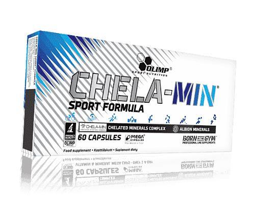 Хелатные мультиминералы Olimp Chela-Min Sport Formula, 60 капсул