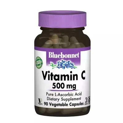 Вітамін С 500 мг Bluebonnet Nutrition капсули №90