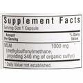 Добавка МСМ 1000 мг Bluebonnet Nutrition MSM капсули №60