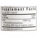 Добавка МСМ 1000 мг Bluebonnet Nutrition MSM капсули №60