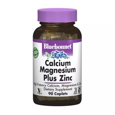 Кальций Магний+Цинк Bluebonnet Nutrition Calcium Magnesium Zinc капсулы №90