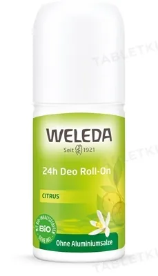 Дезодорант кульковий Weleda Citrus Цитрус 24h, 50 мл