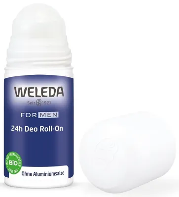 Дезодорант кульковий Weleda For Men 24h для чоловіків, 50 мл