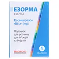 Езорма порошок для р-ну д/ін. та інф. по 40 мг №1 у флак.