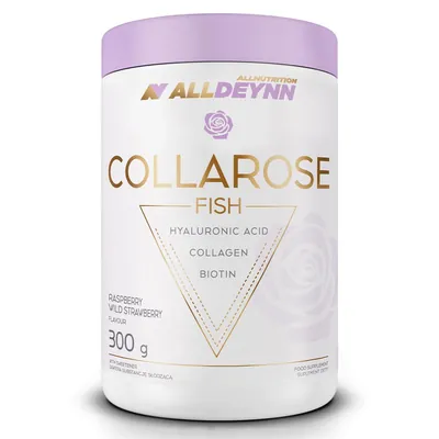 Колаген Allnutrition Alldeynn Collarose Fish полуниця малина, 300 г