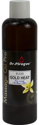 Масло Dr.Pirogov Fluid Gold Heat для массажа и ухода за кожей, 200 мл