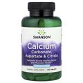 Кальцій Swanson Calcium Carbonate, Aspartat & Citrate 500 мг, 100 таблеток