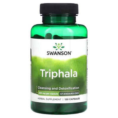Трифала Swanson Triphala Standardized, 120 капсул
