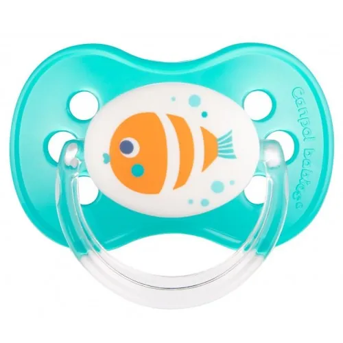 Пустушка силіконова Canpol Babies Nature кругла 22/410, 0-6 місяців, 1 шт